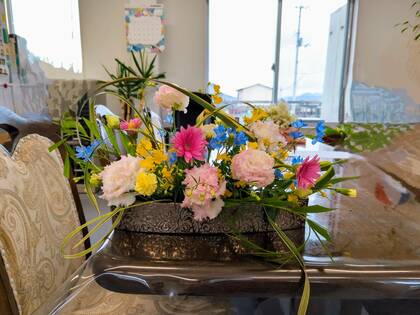 🌺今週のお花　テーマは「絡まる」