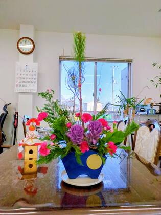 🌸今週のお花と、新年のご挨拶