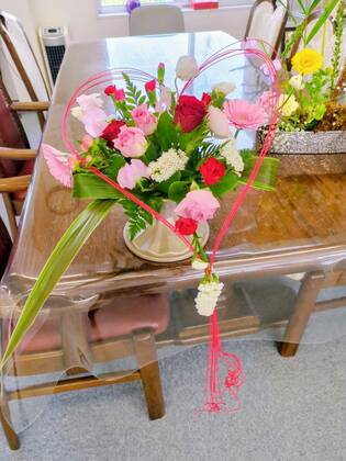 🌸今週のお花　テーマは「想いを込めて」